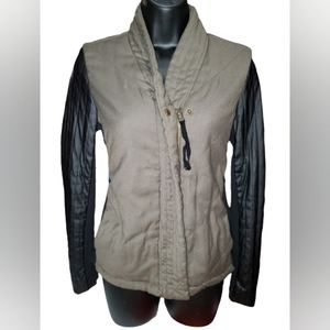 Vera Wang Simply Vera Faux Leather Jacket